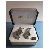 2 Geneva Superior watches in case; Quartz