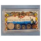 Walking Liberty Half Dollar Series; 1934-1937