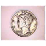 1945-D Silver Mercury Dime