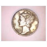 1945 Silver Mercury Dime