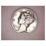 1936 Silver Mercury Dime
