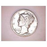 1936 Silver Mercury Dime