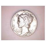 1936 Silver Mercury Dime