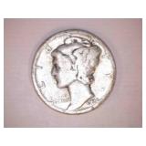 1936 Silver Mercury Dime