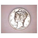 1936 Silver Mercury Dime