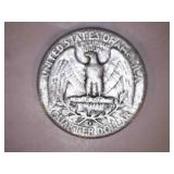 1954-D Silver Washington Quarter