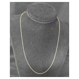 14K gold chain necklace