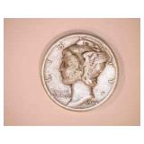 1944 Silver Mercury Dime