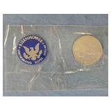 1971 Eisenhower Uncirculated Silver Dollar