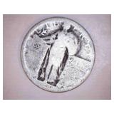 Standing Liberty Quarter; uncertain date