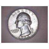 1964-D Silver Washington Quarter