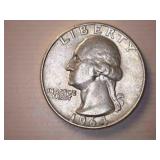 1964-D Silver Washington Quarter