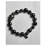Green bead bracelet