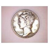 1943 Silver Mercury Dime