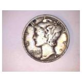 1940-D Silver Mercury Dime