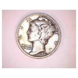 1941-S Silver Mercury Dime