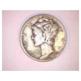 1942-D Silver Mercury Dime