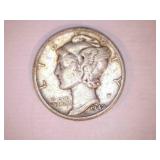 1942-S Silver Mercury Dime