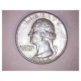 1964-D Silver Washington Quarter