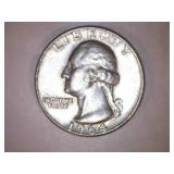 1964-D Silver Washington Quarter
