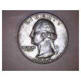 1964-D Silver Washington Quarter