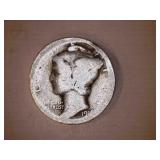 1916 Silver Mercury Dime