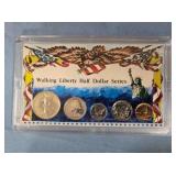 Walking Liberty Half Dollar Series; 1934-1937