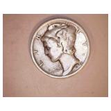1935 Silver Mercury Dime