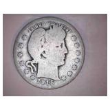 1915 Barber Quarter