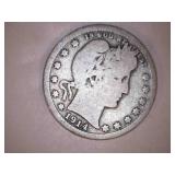 1914 Barber Quarter