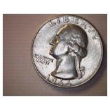 1964-D Silver Washington Quarter