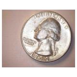 1954-S Silver Washington Quarter
