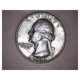 1961-D Silver Washington Quarter