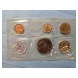 1962 Philadelphia Mint proof coin series;