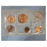 1962 Philadelphia Mint proof coin series;