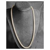 21" Sterling Silver chain necklace