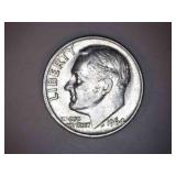 1964 Silver Roosevelt Dime