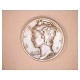 1940-D Silver Mercury Dime