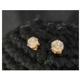 Sterling Silver cubic zirconium earrings