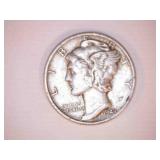 1944 Silver Mercury Dime