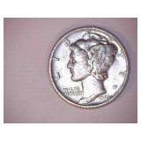 1941-D Silver Mercury Dime