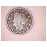 1896 V Nickel
