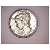 1943-D Silver Mercury Dime