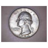 1964-D Silver Washington Quarter