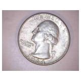 1964-D Silver Washington Quarter