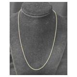 BSI Sterling Silver gold tone necklace