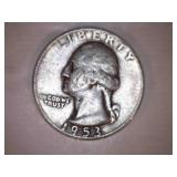 1953-D Silver Washington Quarter