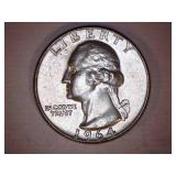 1964-D Silver Washington Quarter