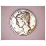 1936-D Silver Mercury Dime