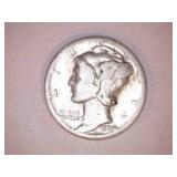 1936-D Silver Mercury Dime
